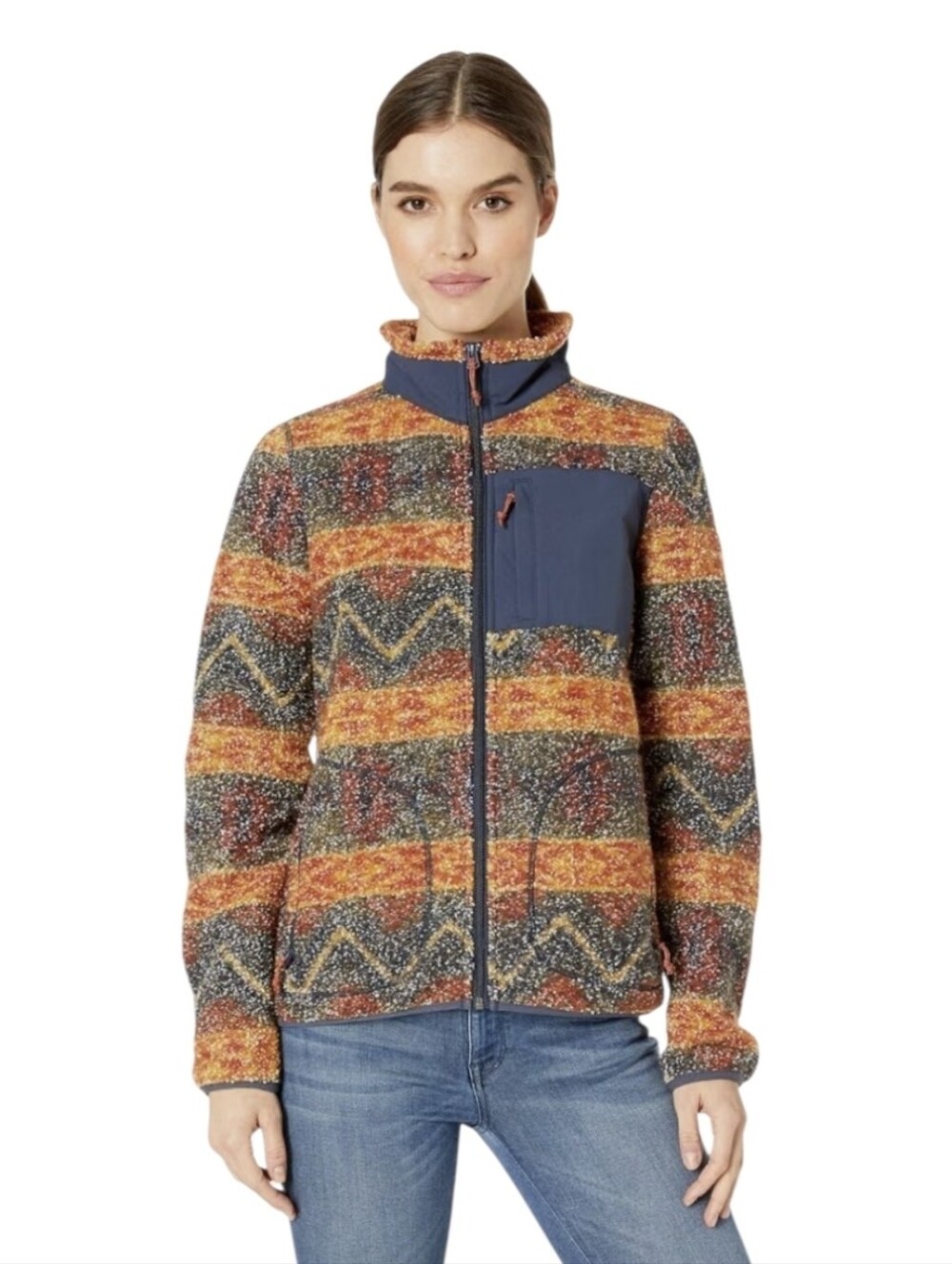 Burton Durable Goods Women's Premium Bombay Wool Blend Full-Zip Jacket. Size XS